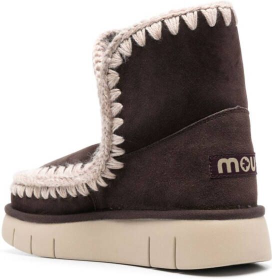 Mou Eskimo suede boots Brown