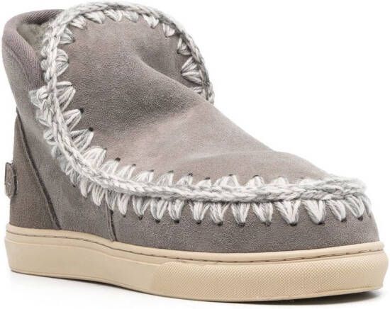 Mou Eskimo suede boots Grey