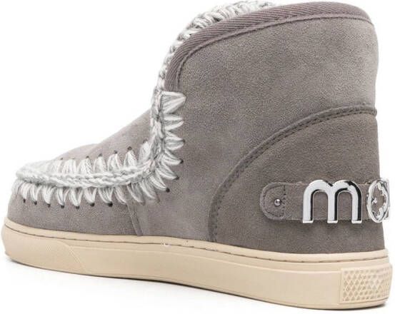 Mou Eskimo suede boots Grey