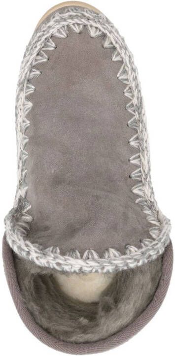 Mou Eskimo suede boots Grey