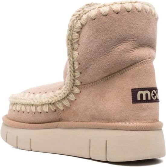 Mou Eskimo suede boots Pink