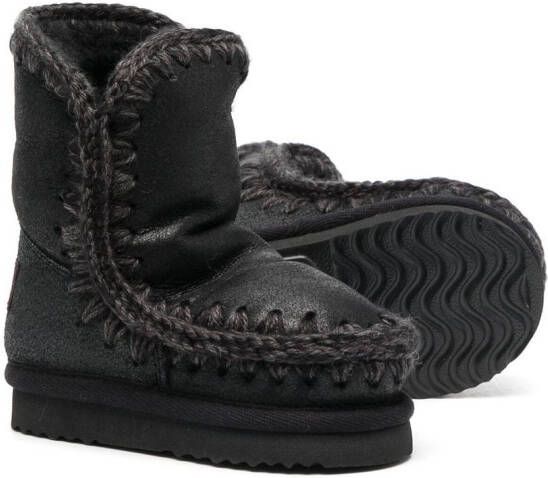Mou Kids Eskimo ankle boots Black