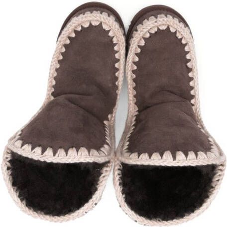 Mou Kids Eskimo ankle boots Brown