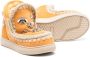 Mou Kids Eskimo bee-appliqué ankle boots Orange - Thumbnail 2