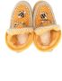 Mou Kids Eskimo bee-appliqué ankle boots Orange - Thumbnail 3