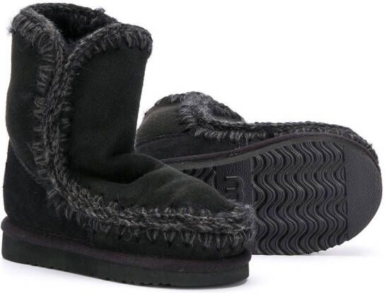 Mou Kids Eskimo boots Black