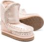 Mou Kids Eskimo metallic shearling-lined boots Pink - Thumbnail 2