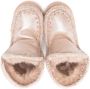 Mou Kids Eskimo metallic shearling-lined boots Pink - Thumbnail 3
