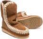 Mou Kids Eskimo suede ankle boots Brown - Thumbnail 2