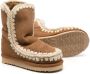 Mou Kids Eskimo suede ankle boots Brown - Thumbnail 2