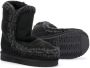 Mou Kids shearling-lined ankle boots Black - Thumbnail 2