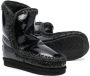 Mou Kids shearling-lined leather boots Black - Thumbnail 2