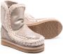 Mou Kids shearling-lined leather boots Pink - Thumbnail 2
