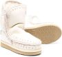 Mou Kids shearling-lined leather boots White - Thumbnail 2