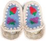 Mou Kids Summer Eskimo crochet-detailing boots Blue - Thumbnail 3