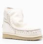 Mou logo-patch slip-on boots White - Thumbnail 2