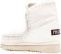 Mou logo-patch slip-on boots White - Thumbnail 3