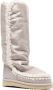 Mou metallic leather boots Neutrals - Thumbnail 2