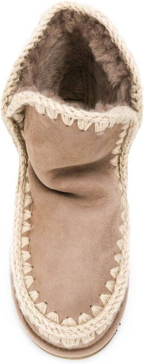 Mou stitch trim Eskimo boots Neutrals