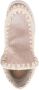 Mou whipstitch-trim detail ankle boots Neutrals - Thumbnail 4