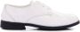Moustache lace-up patent-finish loafers White - Thumbnail 2