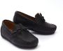 Moustache leather moccasin loafers Black - Thumbnail 2