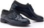 Moustache patent lace-up oxford shoes Blue - Thumbnail 2