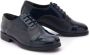 Moustache patent-leather oxford shoes Blue - Thumbnail 2