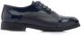 Moustache patent-leather oxford shoes Blue - Thumbnail 3