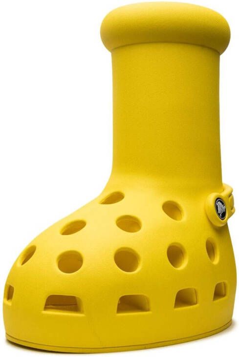 MSCHF x Crocs Big "Yellow" boots