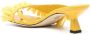 MSGM 50mm fringe-detail sandals Yellow - Thumbnail 3