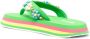 MSGM bead-embellished flip flops Green - Thumbnail 3
