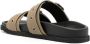 MSGM buckle-strap sandals Green - Thumbnail 3