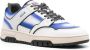 MSGM calf leather sneakers Blue - Thumbnail 2