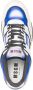 MSGM calf leather sneakers Blue - Thumbnail 4