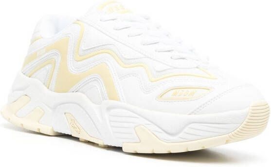MSGM chunky low-top sneakers White