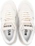 MSGM Kids lace-up leather sneakers Neutrals - Thumbnail 3