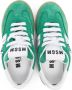 MSGM Kids lace-up suede sneakers Green - Thumbnail 3
