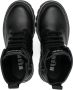 MSGM Kids logo-print leather ankle boots Black - Thumbnail 3