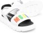 MSGM Kids touch-strap sandals White - Thumbnail 2