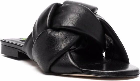 MSGM knot-detail sandals Black