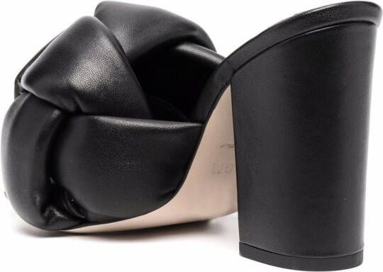 MSGM knot-embellished sandals Black