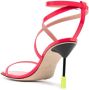 MSGM leather 100mm strappy sandals Pink - Thumbnail 3