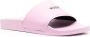 MSGM logo-print sliders Pink - Thumbnail 2