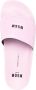 MSGM logo-print sliders Pink - Thumbnail 4