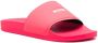 MSGM logo-print sliders Pink - Thumbnail 2