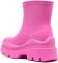 MSGM lug-sole ankle rain boots Pink - Thumbnail 3