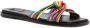 MSGM multi-straps leather slippers Yellow - Thumbnail 2