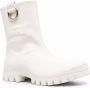 MSGM round toe ankle boots White - Thumbnail 2