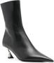 Mugler 60mm leather ankle boots Black - Thumbnail 2